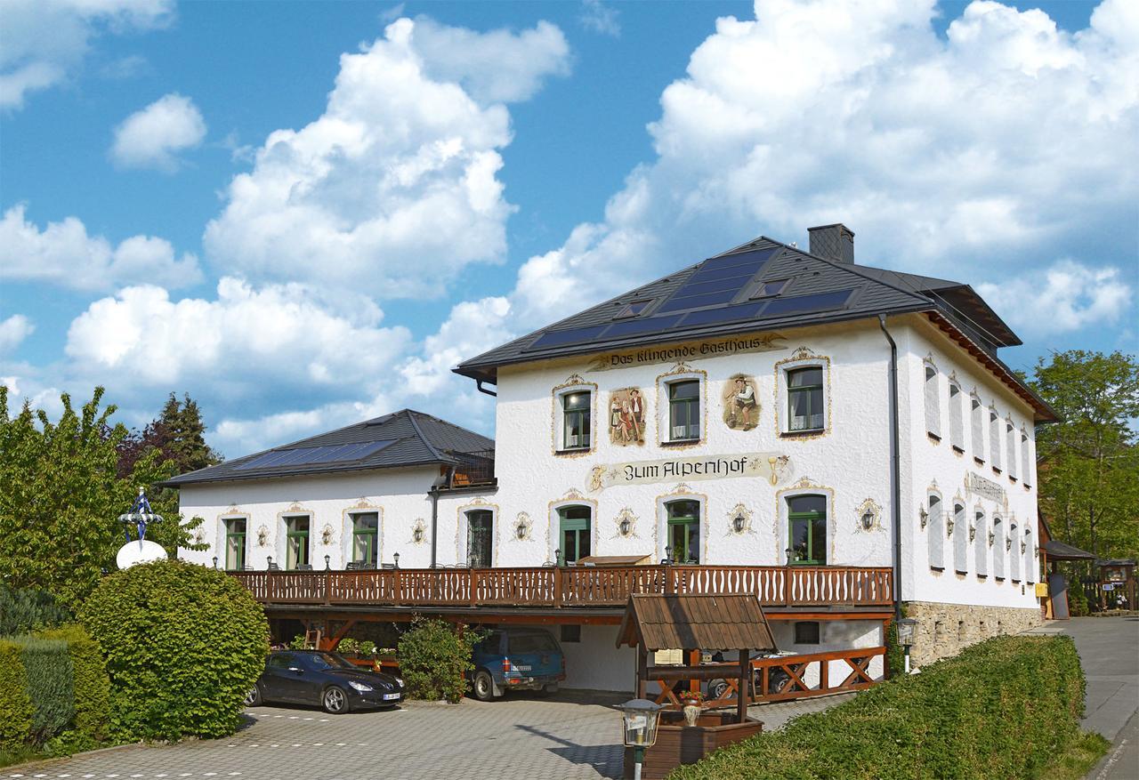 Hotel Alpenhof Markneukirchen Exterior foto